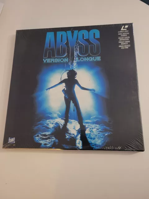 Laserdisc Film ABYSS Version Longue V.O. sous titré NEUF, Sous Blister