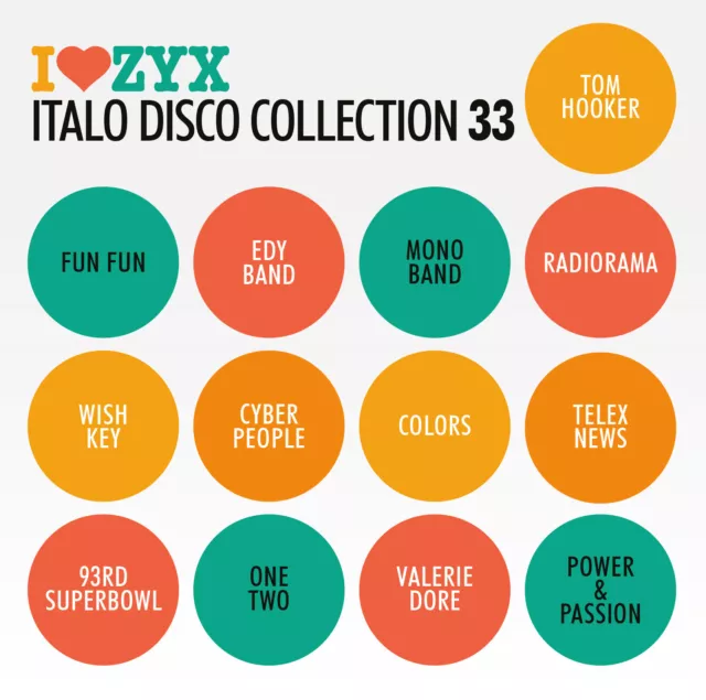 CD ZYX Italo Disco Collection 33 von Various Artists 2CDs