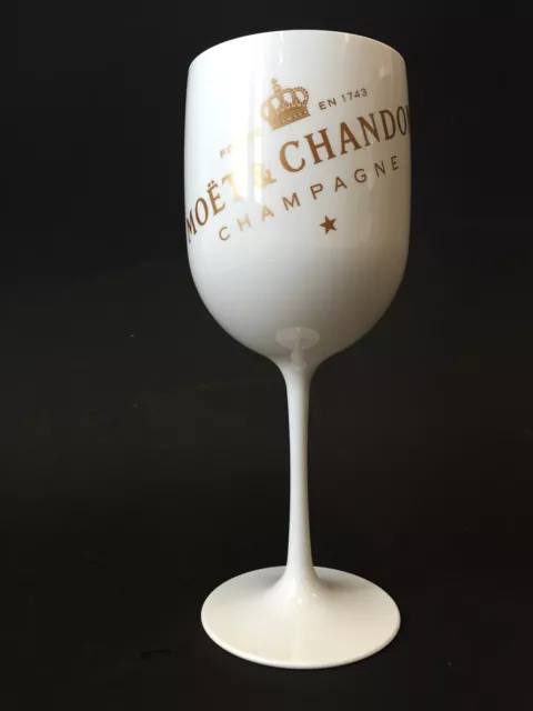 Moet Chandon Ice Imperial Champagner Glas Acryl Limited Edition NEU OVP Ibiza