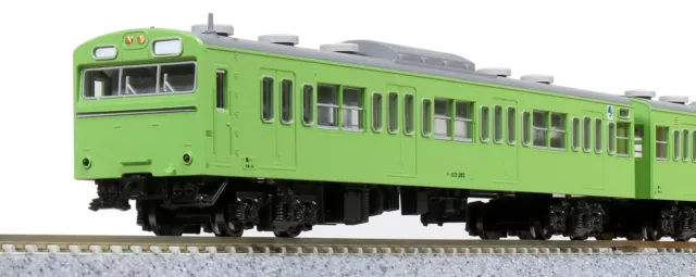 KATO N Gauge 103series Uguisu 4cars Set 10-1743C Railway Model Train Green Japan