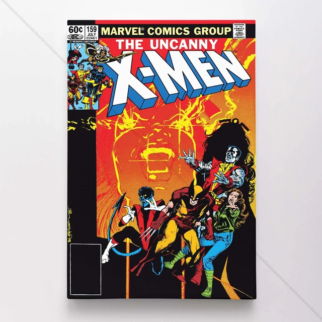 Uncanny X-Men Poster Canvas Vol 1 #159 Xmen Marvel Comic Book Art Print