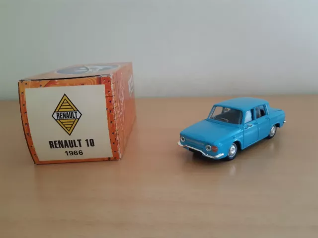 Norev Hachette 1/43 Renault 10 Major 1966 - En Boite D'origine