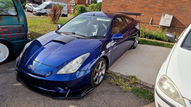 Panneau Cadre Central Avant Pour Toyota Celica Gen 7 - Couleur Bleue, Pièce D'occasion