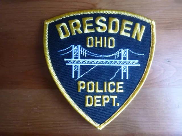 DRESDEN OHIO STATE POLICE PATCH DEPT USA obsolete Original