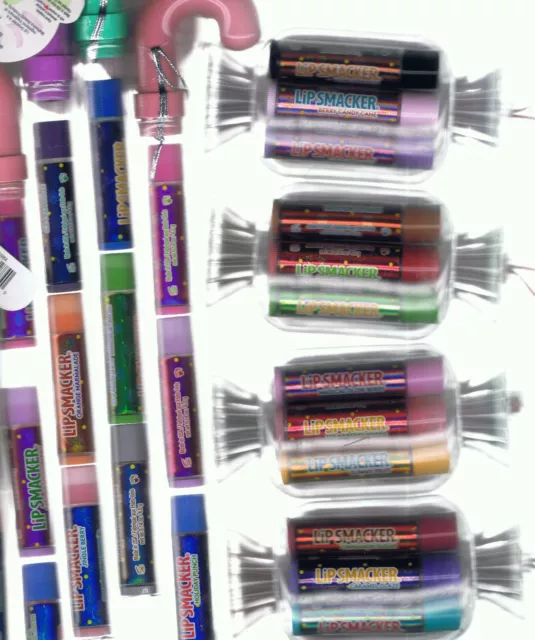 Lip Smackers  Lip Balm  Holiday Party Packs Assorted Flavors Brand New  Sets