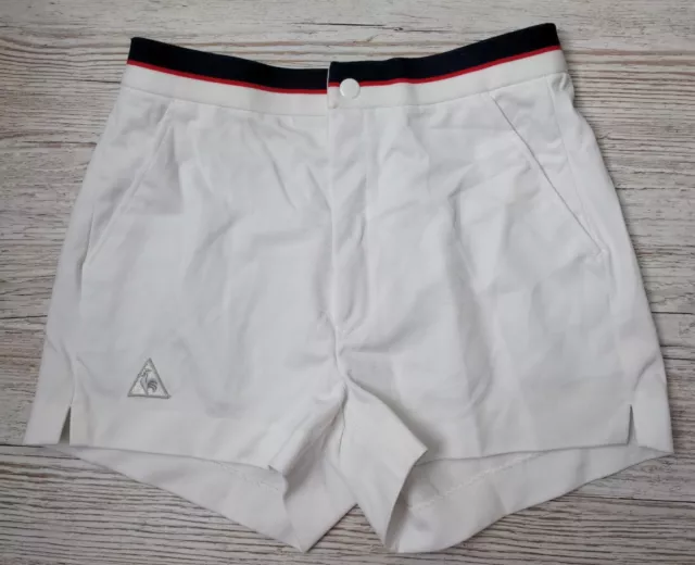 Le Coq Sportif Tennis Shorts Sportswear White See Photos For Sizes