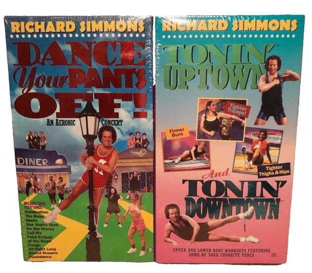 RICHARD SIMMONS DANCE Your Pants Off & Tonin Up Town Letter8 Recipe