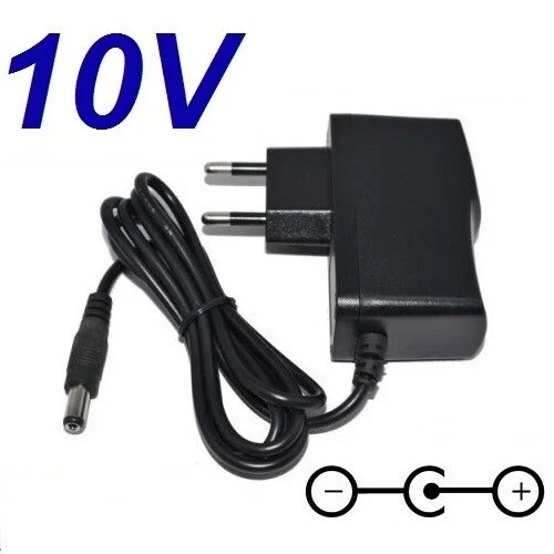Cargador ESP Chargeur Secteur Bloc d'alimentation 10V Compatible avec Remplacement pour Zhongshan City ZhongHeXIn Electrical Co Ltd LED Driver ZHX 10.5V/0.66A CV A3 10.5V Câble Adaptateur Rechange