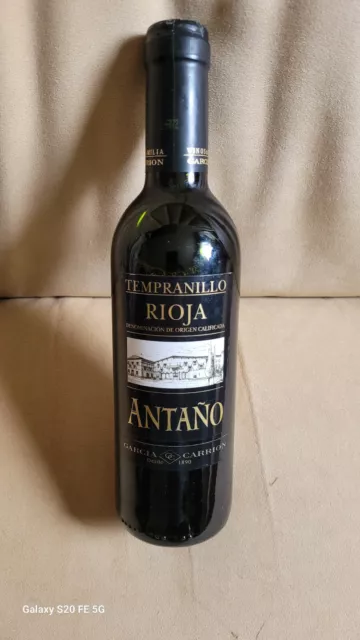 Vin Rouge RIOJA - ANTANÕ (2010) Bouteille de 37,5 cl