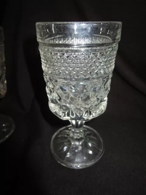 Vintage Wexford Decanter and Six Goblets - Anchor Hocking 2