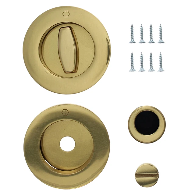 HOPPE Latón Schiebetür-muschel 33-48MM Schlitzkopf/Hängeolive para