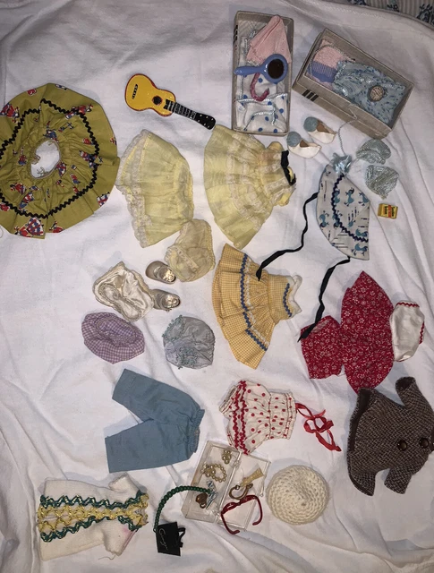 Vintage Vogue Ginny/Ginger Doll Accessories And Clothing Lot