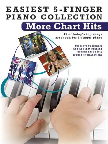 Easiest 5-Finger Piano Collection: More Chart Hits,Various