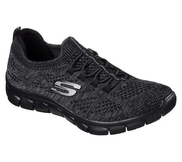 SKECHERS SPORT FEMMES Empire Penser Baskets Femmes Noir EUR 63,96 - PicClick FR