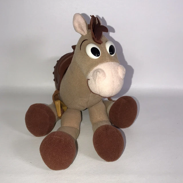 TOY STORY 2 Disney Pixar BULLSEYE PLUSH HORSE Mattel 1999 Hard Saddle Soft Hoof £14.54 PicClick UK