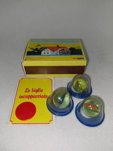 Mulino Bianco Le Biglie Incapucciate gioco sorpresina gadget vintage