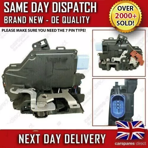 Vw Golf Mk5 Rear Right Central Door Lock Actuator Mechanism 2003 2013