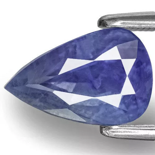 GIA IGI Certified KASHMIR Blue Sapphire 3.11 Cts Natural Untreated Pear