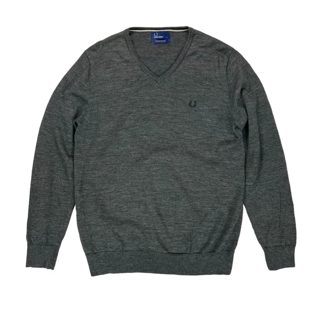 Fred perry hotsell merino wool jumper