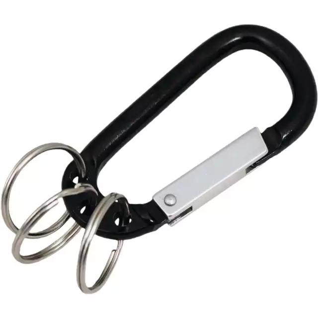 Lucky Line Utilicarry C-Clip Key Ring (3-Ring) U13301 Pack of 5 Lucky Line