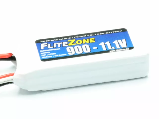 FliteZone LiPo Akku 900 11,1V (z.B. Blade 230S / 200 SR X EFLB8003SJ30) C7386