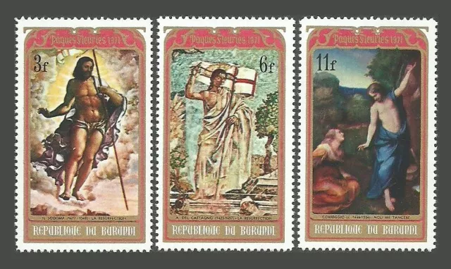 Burundi Stamps 1971 Easter - MNH