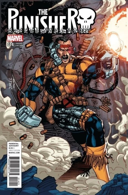 The Punisher #14 Jim Lee Variant Cover By Marvel Comics 2017 - Cancel Culture