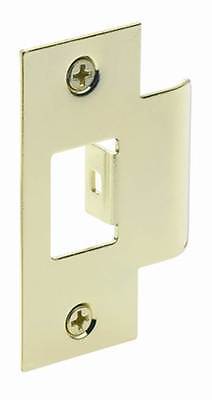T Type Door Lock Latch Striker Strike Plate Pad Brass Plated New Locking Catch