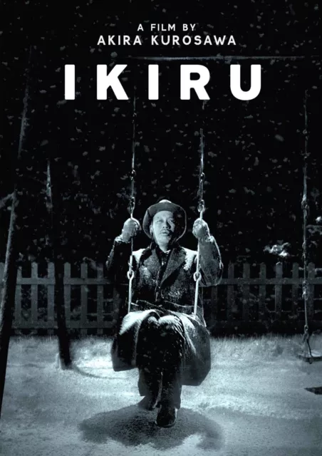 Ikiru 1952 Movie POSTER PRINT A2 Kurosawa Japanese 50s Cinema Cult Film Wall Art