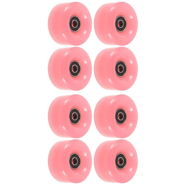 8 Pcs Roller Skating Metal Child Skate Wheel Wheels Accessories