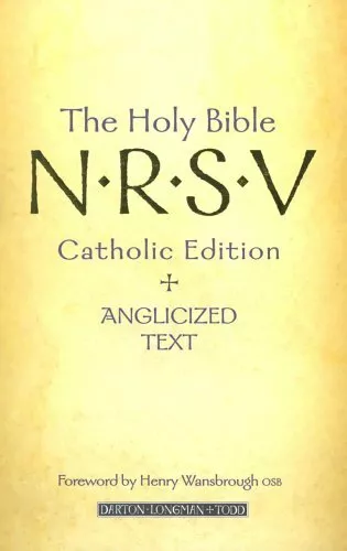 The Holy Bible: New Revised Standard Version Catholic Edition by misc 0232526028