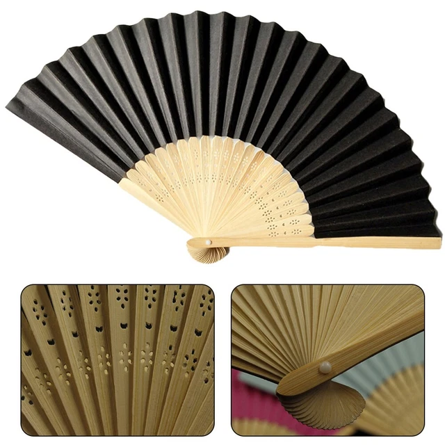 Ventilador plegable duradero de mano para ocasiones de negocios la mejor pieza