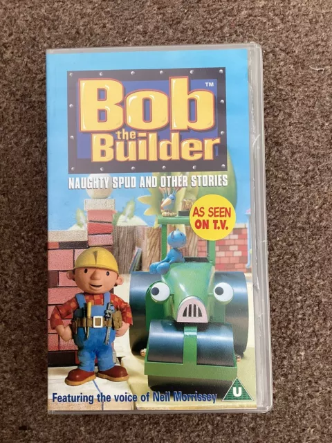 BOB THE BUILDER Naughty Spud And Other Stories VHS PAL Video Cassette ...