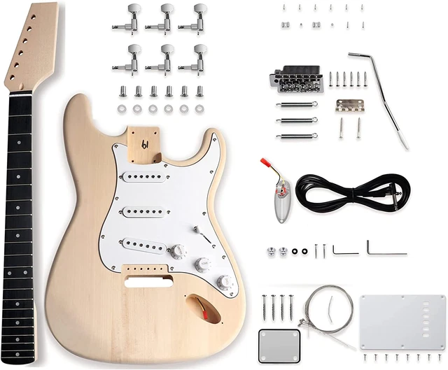 DIY ELECTRIC GUITAR Kit Beginner Kits 6 String Right Handed with