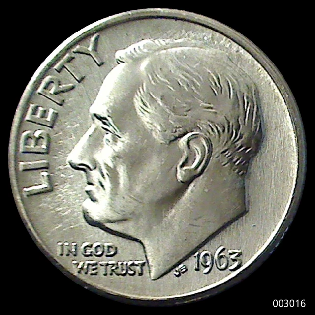 1963-D Roosevelt Dime (Brilliant & Uncirculated)