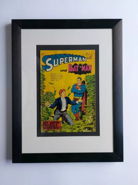 EHAPA COMIC / SUPERMAN und BATMAN Heft 2 von 1969 / Z2-3