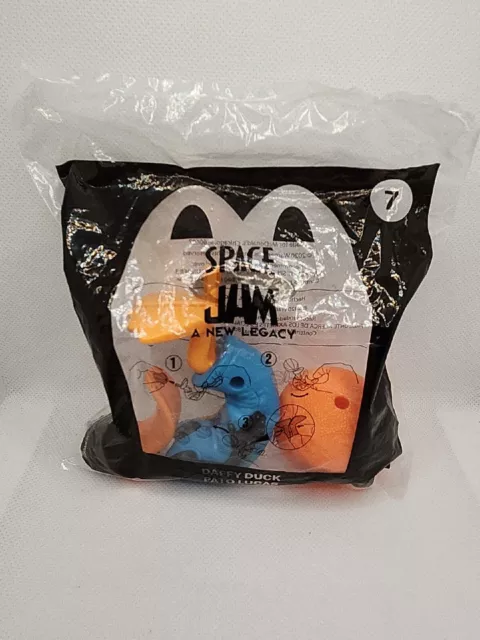 McDonald's 2021 Space Jam A New Legacy Daffy Duck #7 Happy Meal Toy NIP