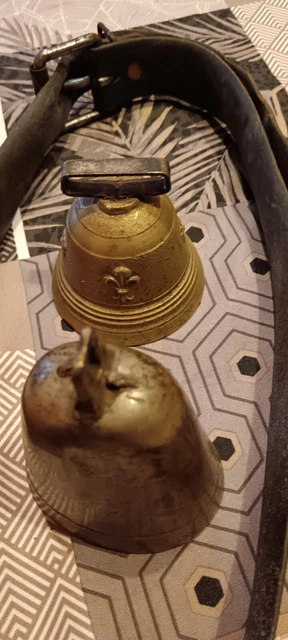 Lot De 3 Cloches En Métal Pour Animaux - Style Antique Cuivre/Bronze - Pour Vaches, Moutons, Chèvres