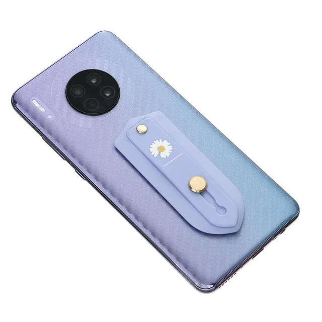 Porte - anneaux Téléphone en silicone Support de sangle Porte - téléphone Daisy 9