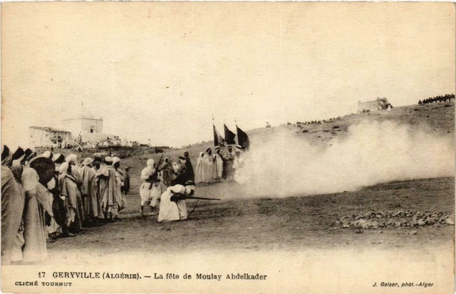 CPA AK Geiser 17 Geryville La Fete de Moulay Abdelkader ALGERIA (757014)
