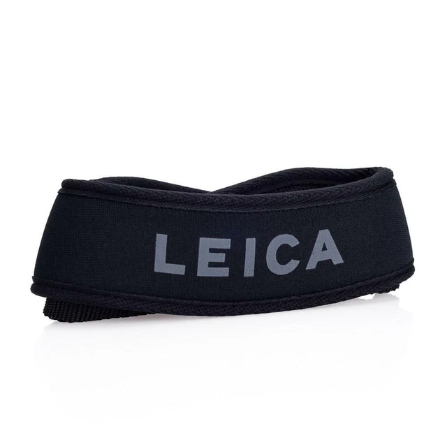 Sangle De Transport Leica Lifestyle – Cuir Marron/tissu à Carreaux – Neuve