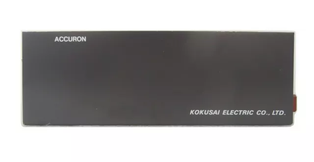 Kokusai Electric CQ1501A(01) Digital Direct Controller ACCURON DD-1203V Working