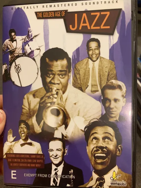 The Golden Age Of Jazz region 4 DVD (classic jazz music)