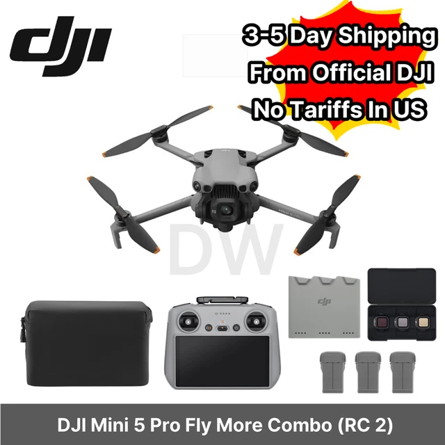 DJI MINI 5 Pro Flymore Combo (DJI RC 2)-No Tariffs In US [NEW] / [IN ...