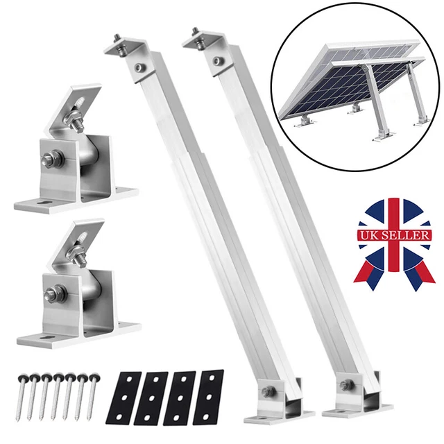 SOLAR PANEL MOUNTING Brackets Adjustable Angle Solar Panel Tilt Mount ...