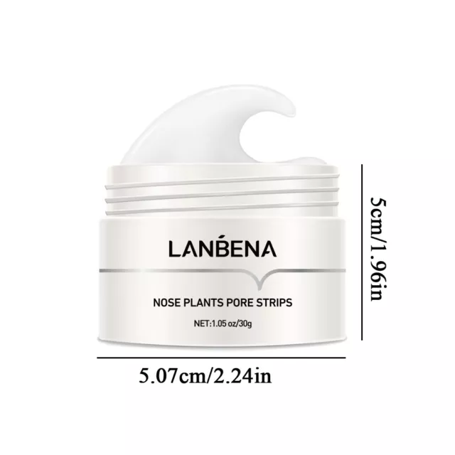 Lanbena Masque Nasal Dissolvant De Points Noirs Pore Peel Off Acné Avec 60 FRFR# 2