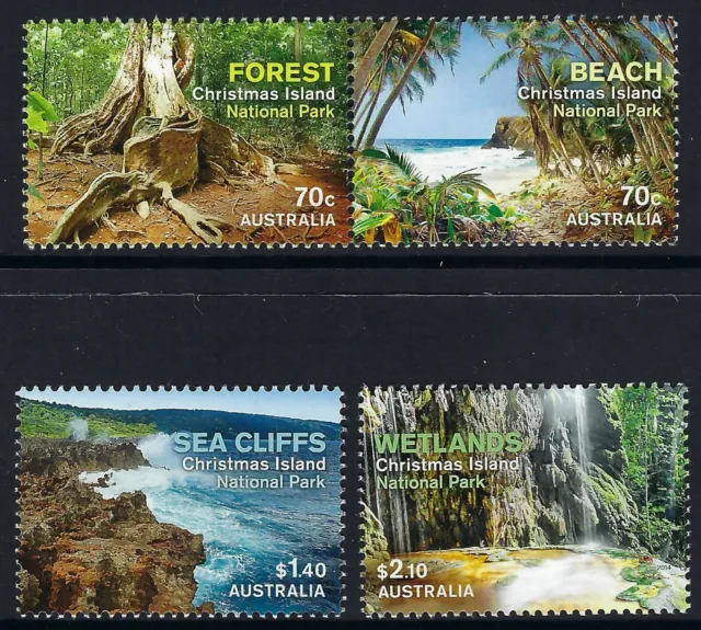 2014 Christmas Island SG# 779-782 National Park set of 4 Mint MUH MNH