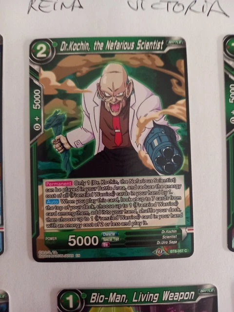 Gioco di carte Dragon Ball Super 2017 Mase in Giappone Bt8 057