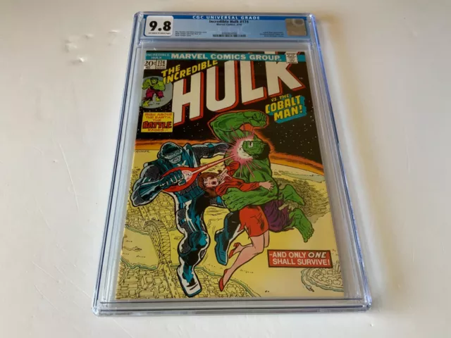 Incredible Hulk 174 Cgc 9.8 Richard Nixon Henry Kissinger Marvel Comics 1974