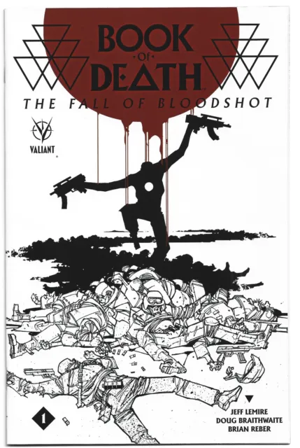 Book of Death Fall of Bloodshot #1 Jefte Palo B Cover Valiant 2015 VF/NM